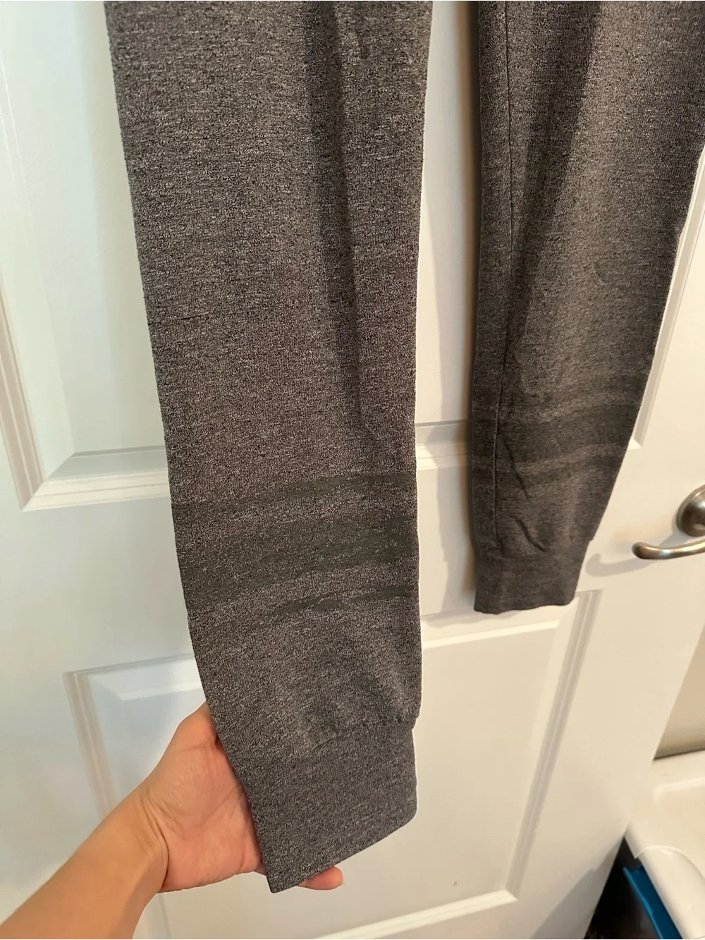 Express One Eleven Gray Track Joggers Size Small